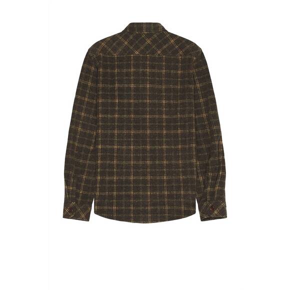 NEW RAILS alder shirt in saffron earth